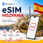 eSIM Hiszpania 20 GB – 30 dni | Internet bez umowy