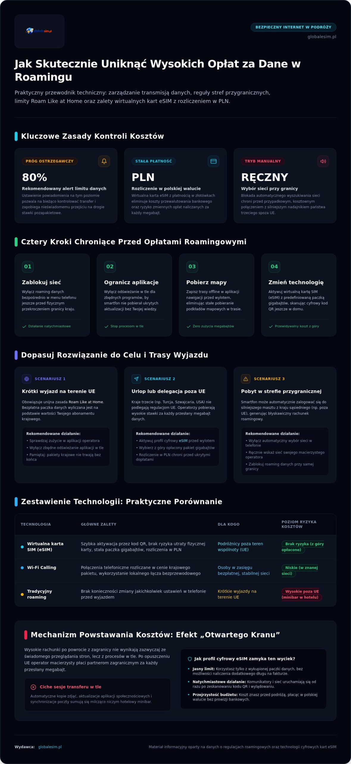 Jak uniknąć opłat za dane w roamingu? Praktyczny poradnik