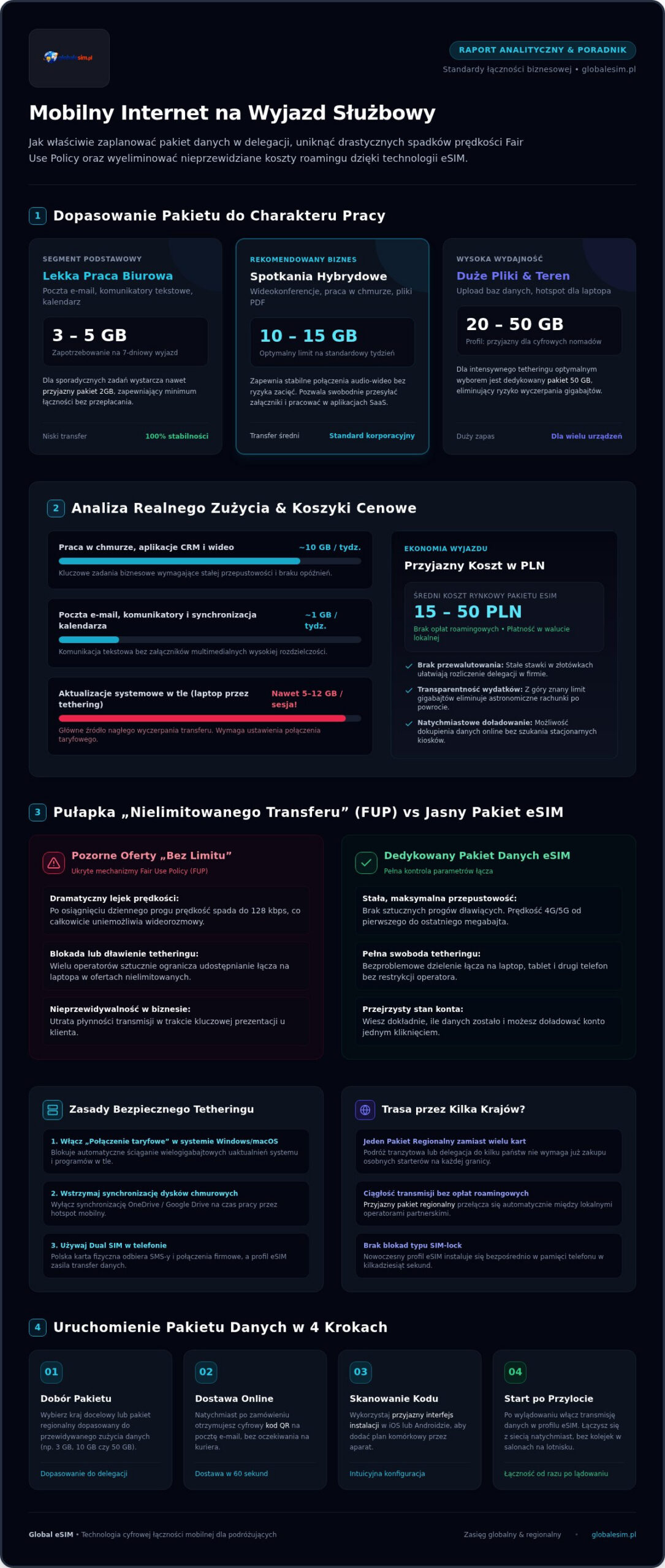 Jak wybrać stabilny internet na wyjazd służbowy? Poradnik